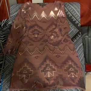 Express mini sequin dress